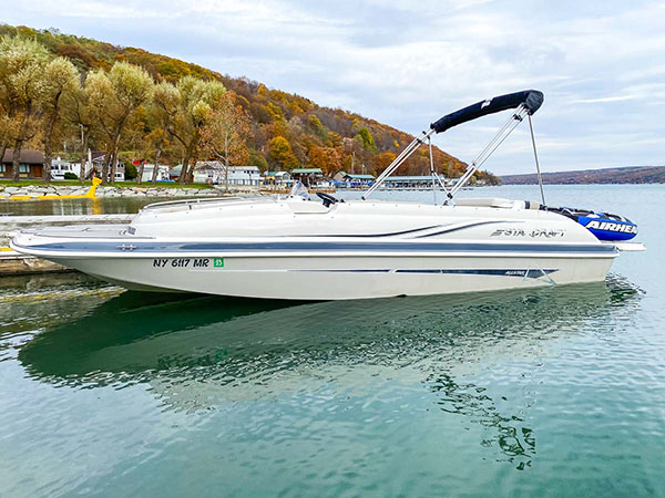 20ft Deck Boat 240hp w/ DUO-PROP at Keuka Watersports in Bath,New York #1