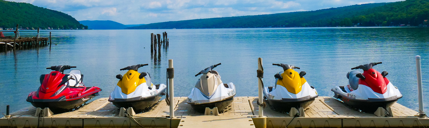 Jet Ski Rentals at Keuka Watersports in Bath,New York